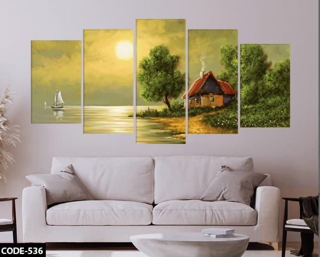 Picture of 5-in-1 Premium Wall Canvas Set – Elegant Modern Wall Art for Any Room