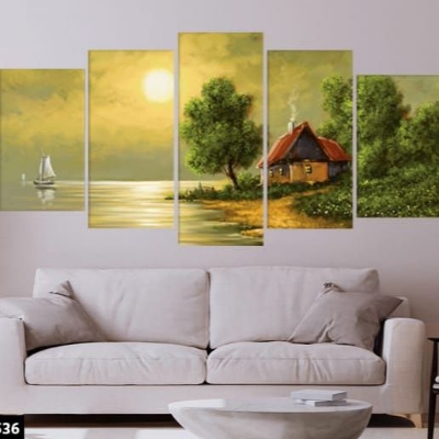 Picture of 5-in-1 Premium Wall Canvas Set – Elegant Modern Wall Art for Any Room