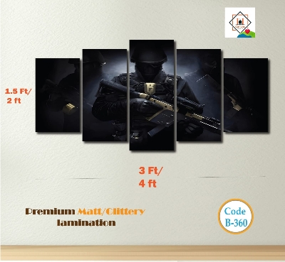 Picture of 5-in-1 Premium Wall Canvas Set – Elegant Modern Wall Art for Any Room