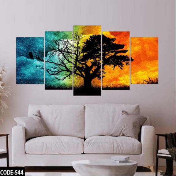 Picture of 5-in-1 Premium Wall Canvas Set – Elegant Modern Wall Art for Any Room