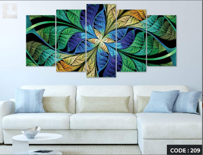 Picture of 🖼️ 5-in-1 Premium Wall Canvas Set – Elegant Modern Wall Art for Any Room