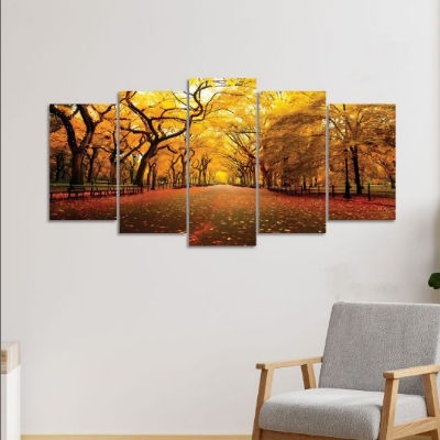Picture of 🖼️ 5-in-1 Premium Wall Canvas Set – Elegant Modern Wall Art for Any Room