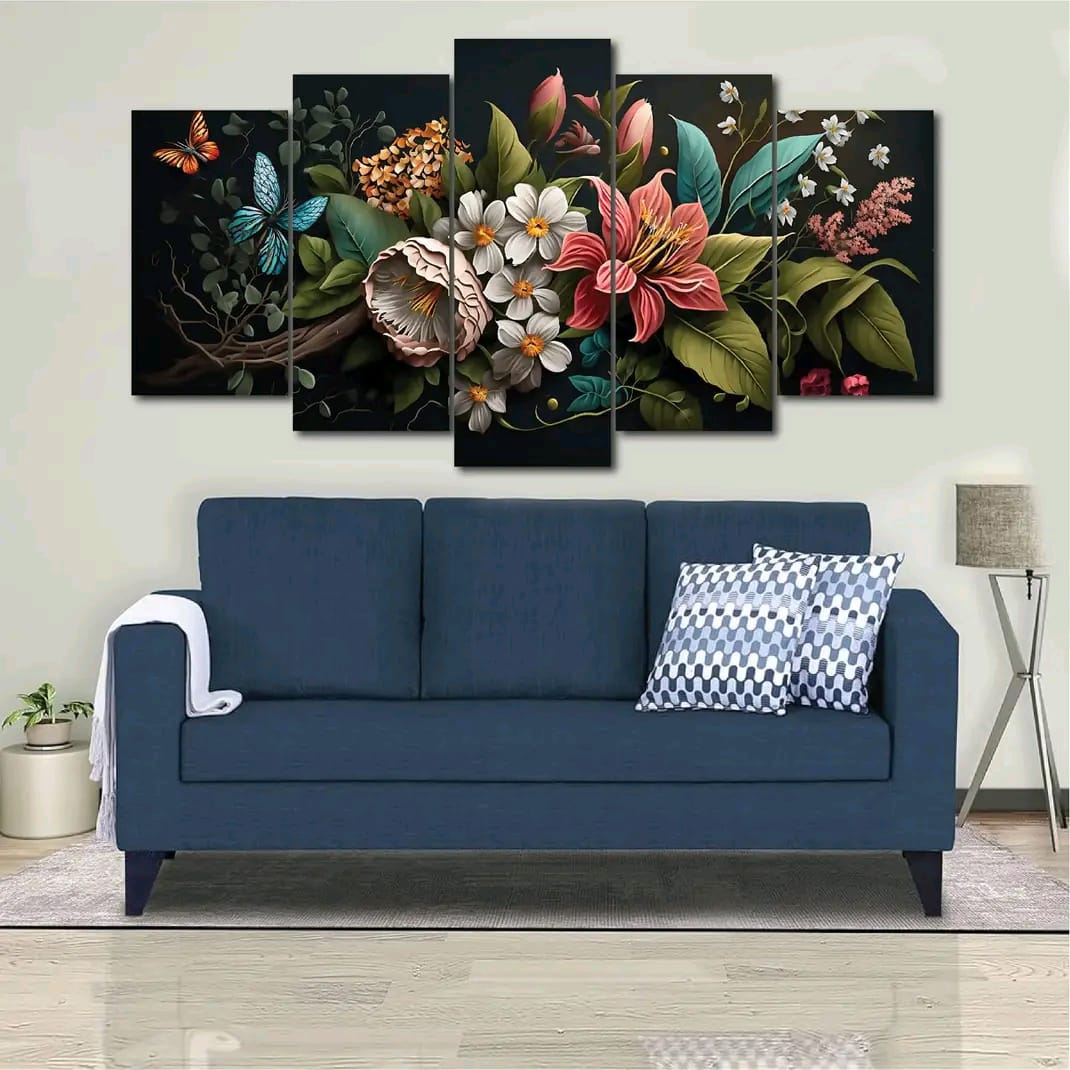 Picture of 🖼️ 5-in-1 Premium Wall Canvas Set – Elegant Modern Wall Art for Any Room