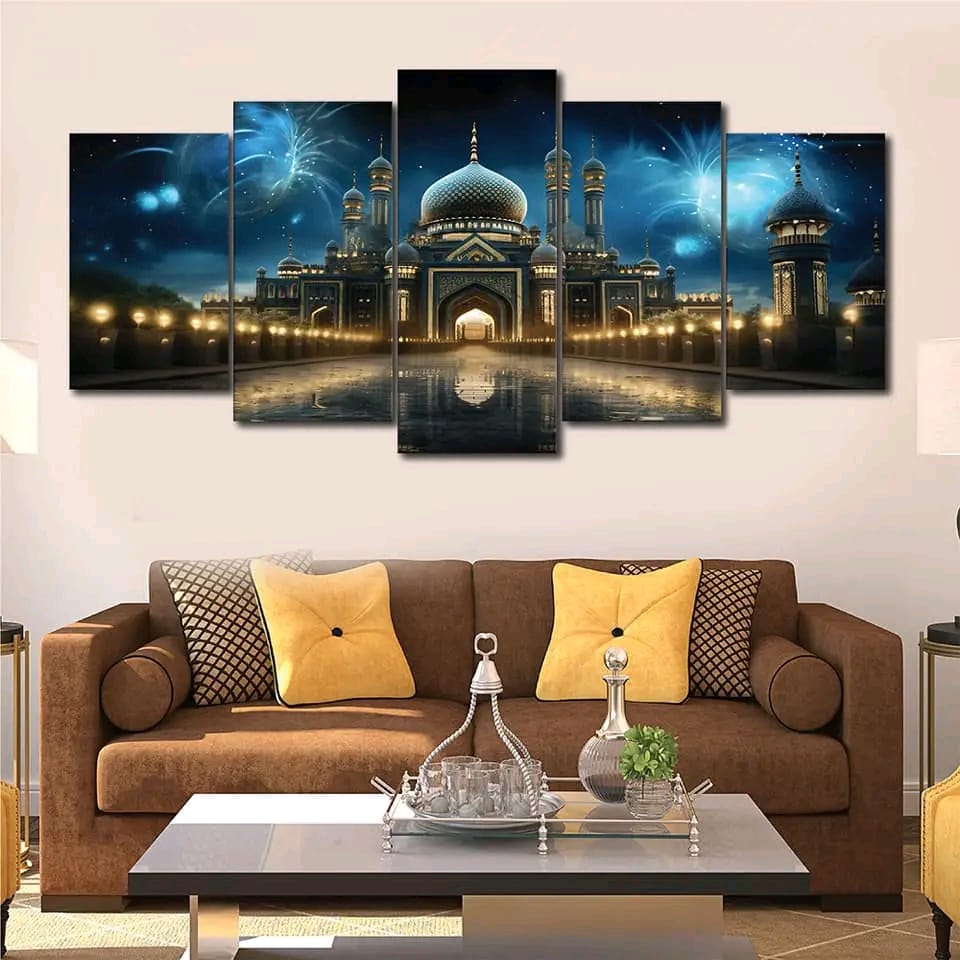 Picture of 🖼️ 5-in-1 Premium Wall Canvas Set – Elegant Modern Wall Art for Any Room