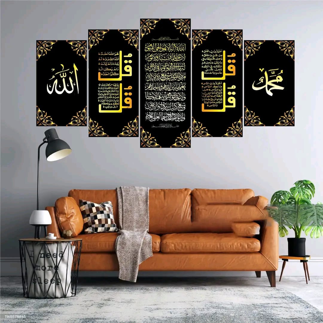 Picture of 🖼️ 5-in-1 Premium Wall Canvas Set – Elegant Modern Wall Art for Any Room