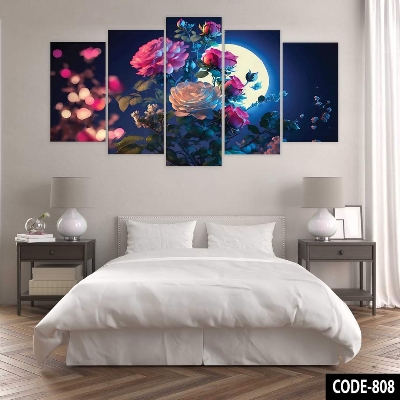 Picture of 🖼️ 5-in-1 Premium Wall Canvas Set – Elegant Modern Wall Art for Any Room