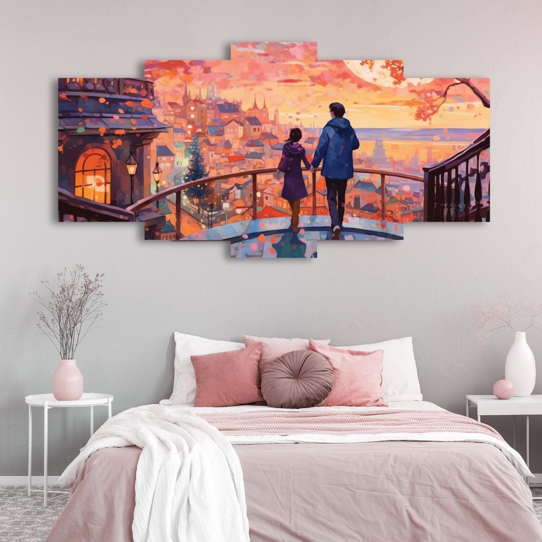 Picture of 🖼️ 5-in-1 Premium Wall Canvas Set – Elegant Modern Wall Art for Any Room