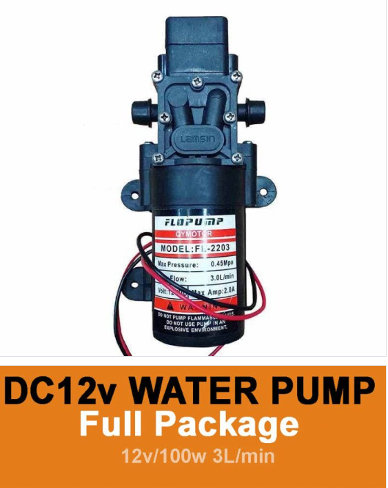 Picture of 12V DC 100W High-Pressure Water Pump – Perfect for Garden Irrigation & Vehicle Cleaning