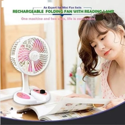 Picture of Gcy.Kb KC-5811 Rechargeable Folding Fan with LED Light