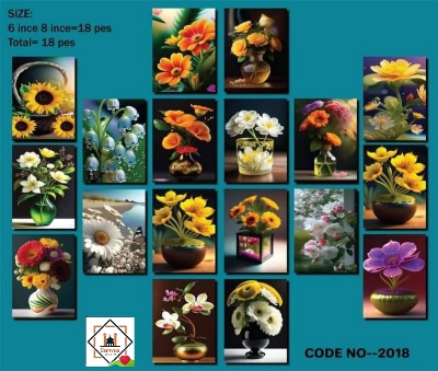 Picture of 18 Pcs Creative Wallmate Combo – Perfect Wall Decoration for Living Room & Workspace