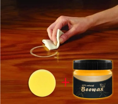Picture of Mintiml Beewax Wood Polish Polisher Polishing Compound Wax Floor Seasoning Furtniture Wrap Care Magic Repair Traditional