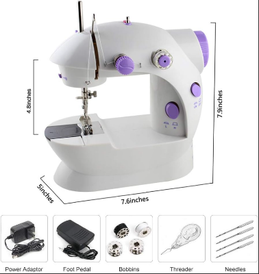 Picture of 8 in 1 Electric Sewing Machine - White