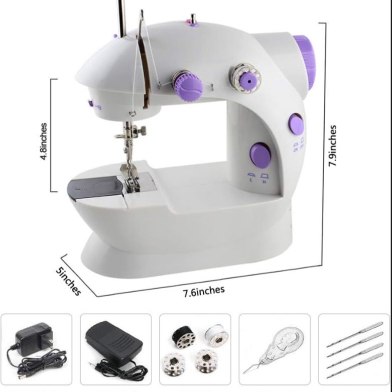 Picture of 8 in 1 Electric Sewing Machine - White