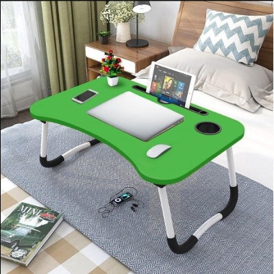 Picture of Foldable Multi-Function Bed Desk Simple Dormitory Lazy Table Bed with Laptop Table