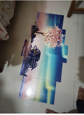 Picture of 5Pcs In 1 Set Wall Canvas Code #258