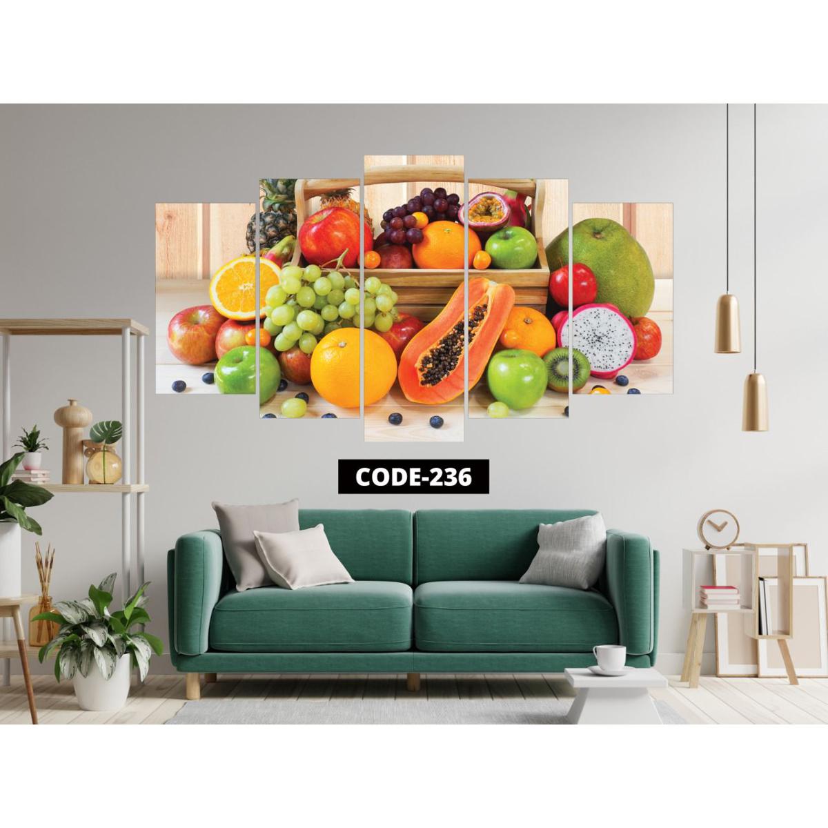 Picture of 5Pcs In 1 Set Wall Canvas Art code# 236