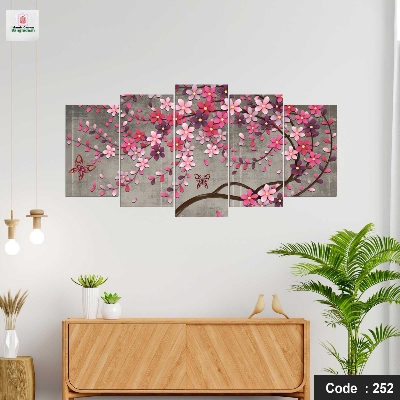 Picture of 5Pcs In 1 Set Wall Canvas Art code# 252
