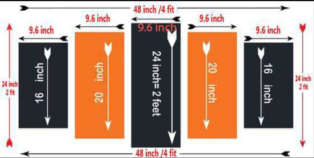 Picture of 5Pcs In 1 Set Wall Canvas Art code# 247