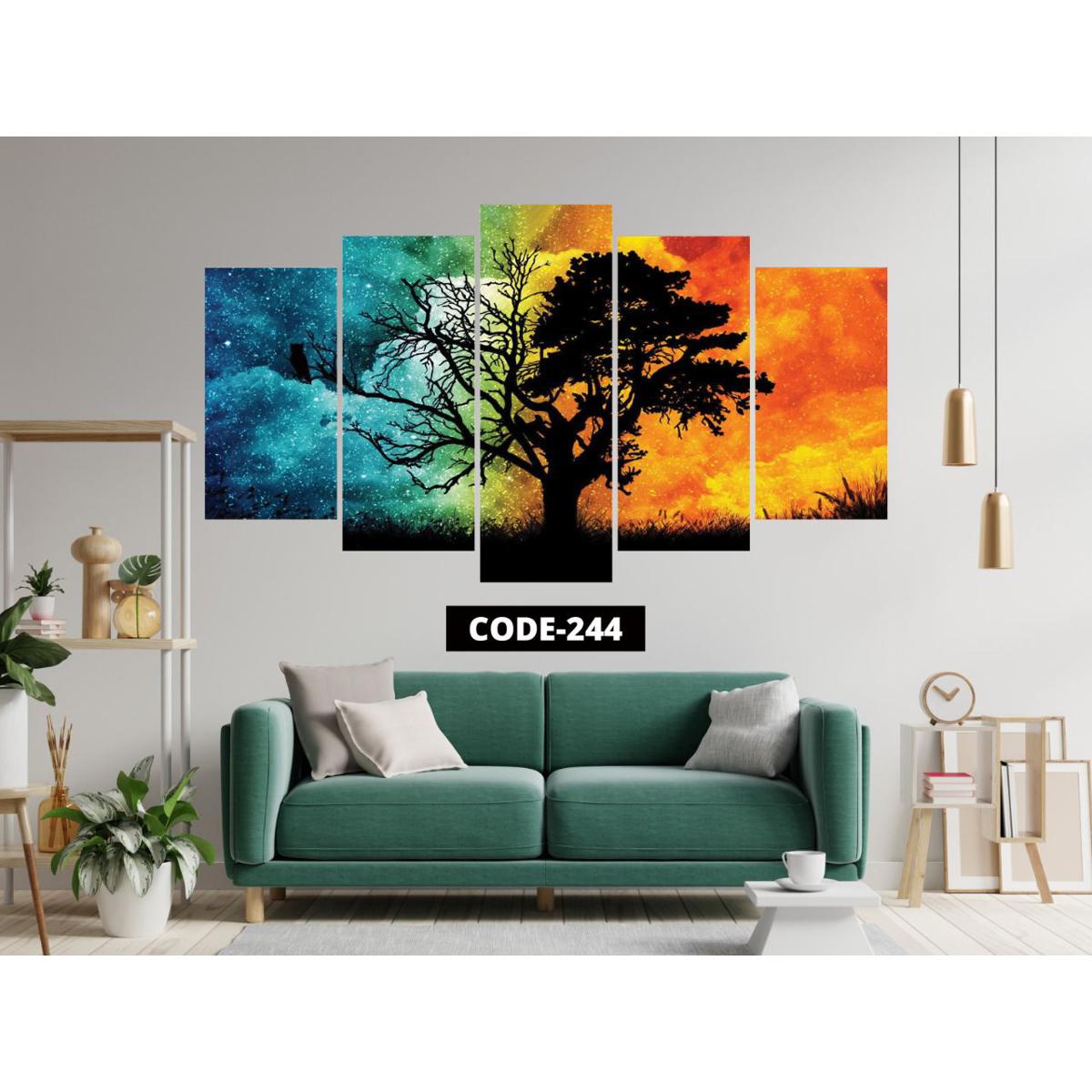 Picture of 5Pcs In 1 Set Wall Canvas Art code# 244