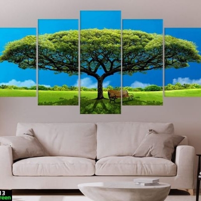 Picture of 5Pcs In 1 Set Wall Canvas Art code# 253