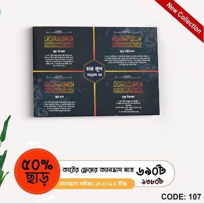 Picture of Home Decor Wall Canvas Code#106