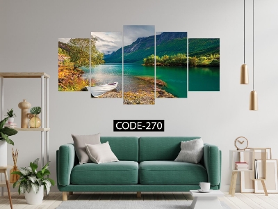 Picture of 5Pcs In 1 Set Wall Canvas Art code# 270