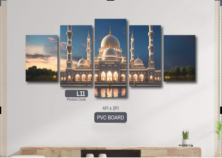 Picture of 5Pcs In 1 Set Wall Canvas Art printing