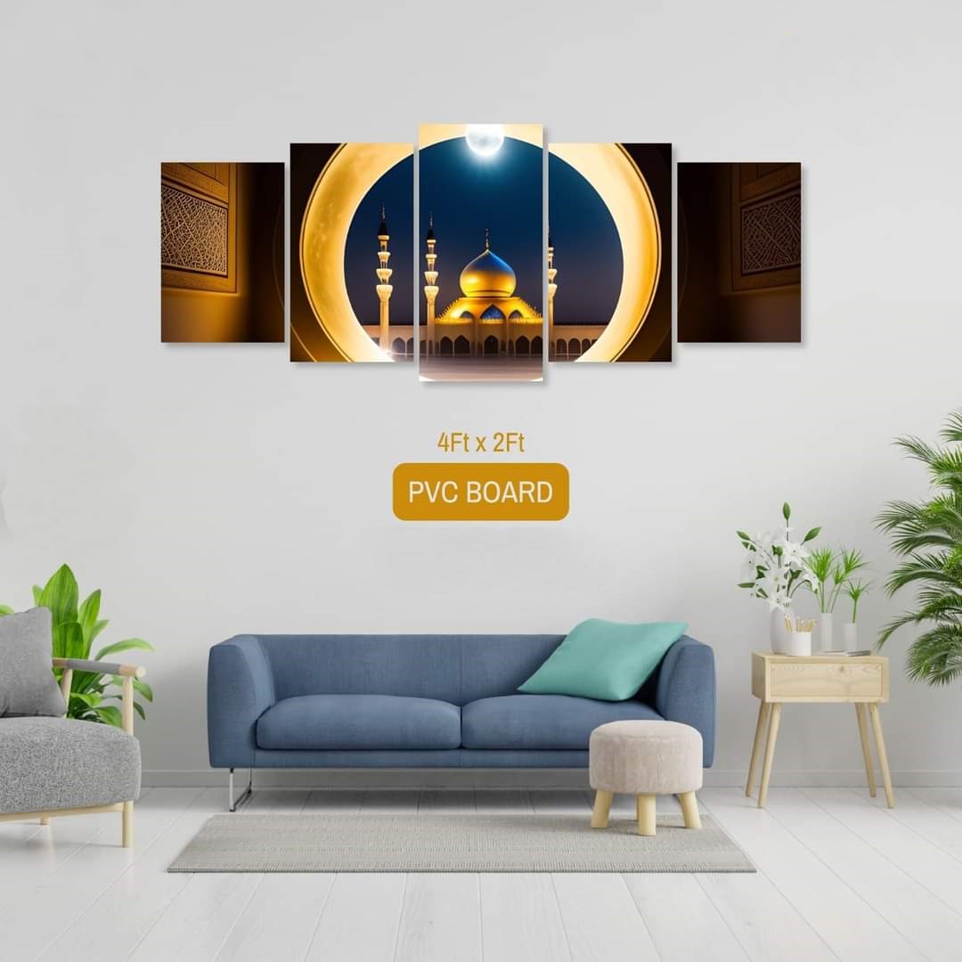 Picture of 5Pcs In 1 Set Wall Canvas Art printing