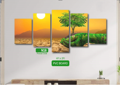 Picture of 5Pcs In 1 Set Wall Canvas Art printing