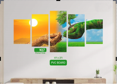 Picture of 5Pcs In 1 Set Wall Canvas Art printing