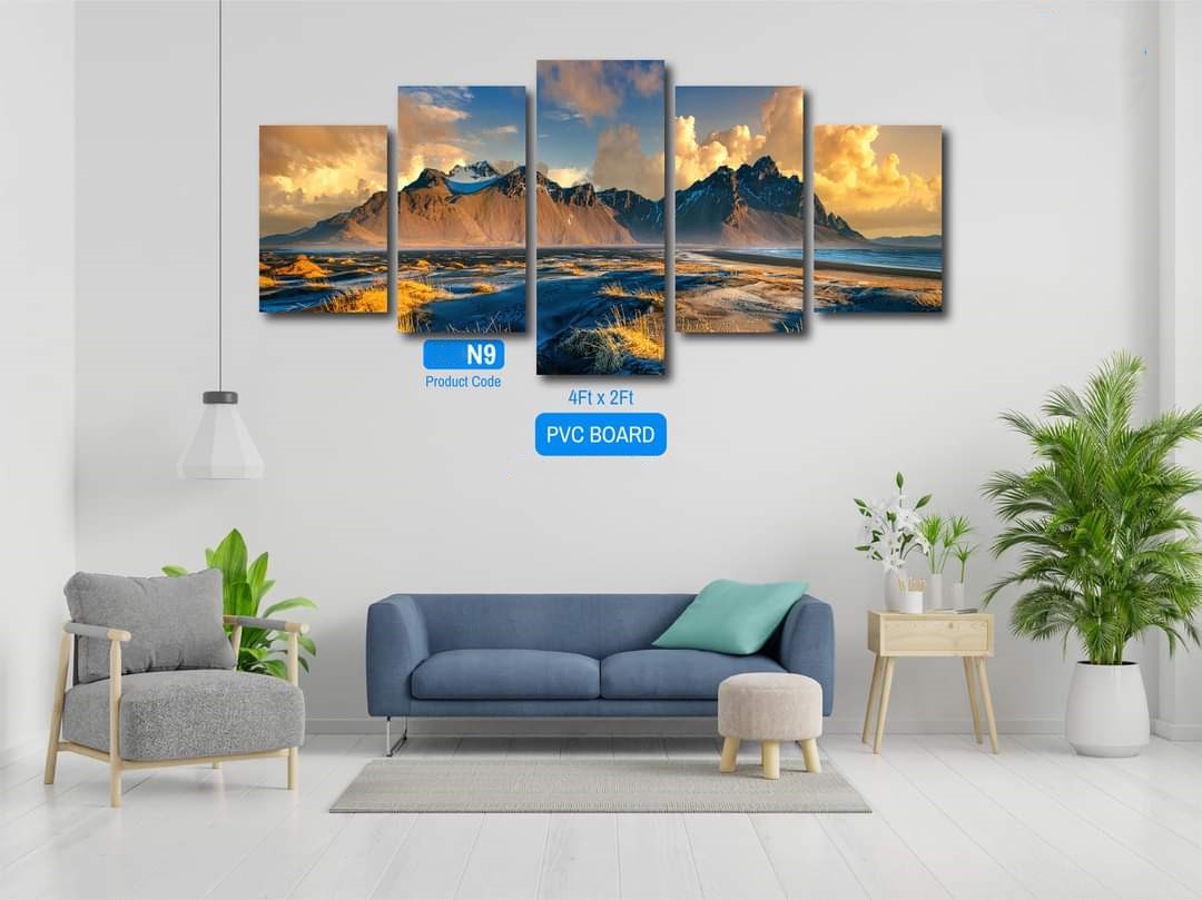 Picture of 5Pcs In 1 Set Wall Canvas Art printing