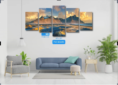 Picture of 5Pcs In 1 Set Wall Canvas Art printing