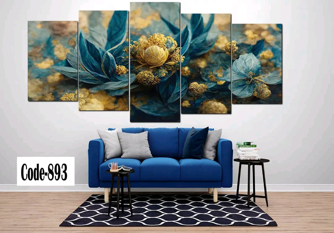 Picture of 5Pcs In 1 Set Wall Canvas Art printing