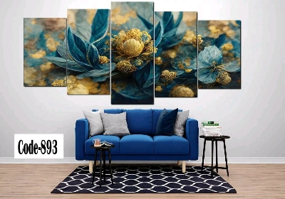 Picture of 5Pcs In 1 Set Wall Canvas Art printing
