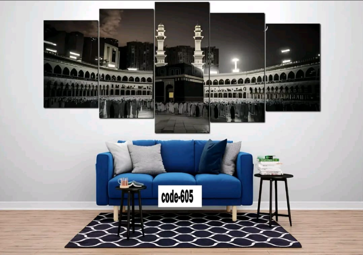 Picture of 5Pcs In 1 Set Wall Canvas Art printing