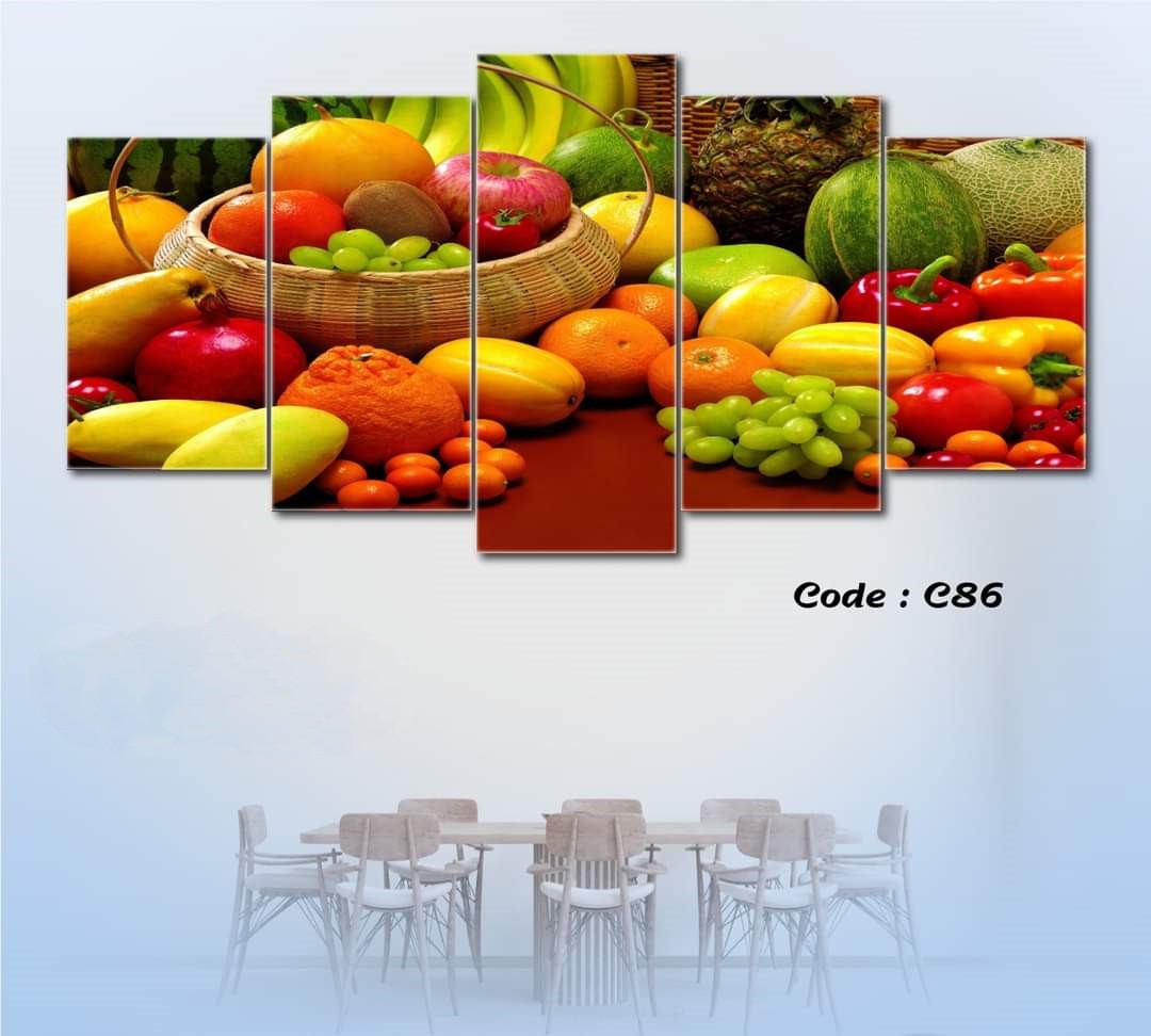 Picture of 5Pcs In 1 Set Wall Canvas Art printing