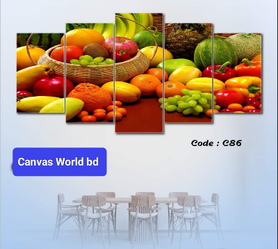 Picture of 5Pcs In 1 Set Wall Canvas Art printing