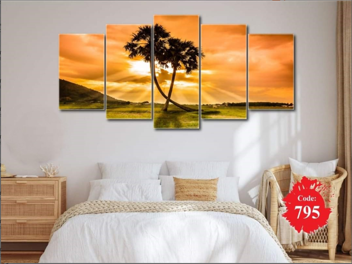Picture of 5Pcs In 1 Set Wall Canvas Art printing