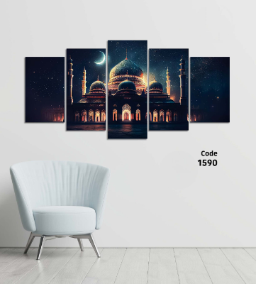 Picture of 5Pcs In 1 Set Wall Canvas Art printing