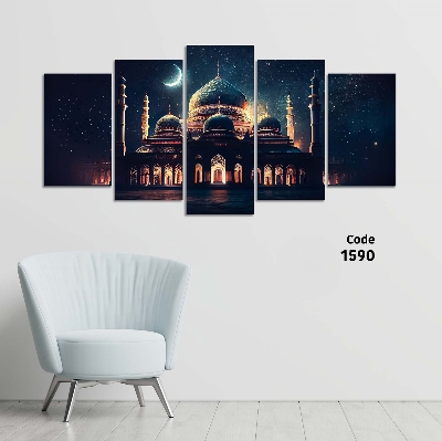 Picture of 5Pcs In 1 Set Wall Canvas Art printing