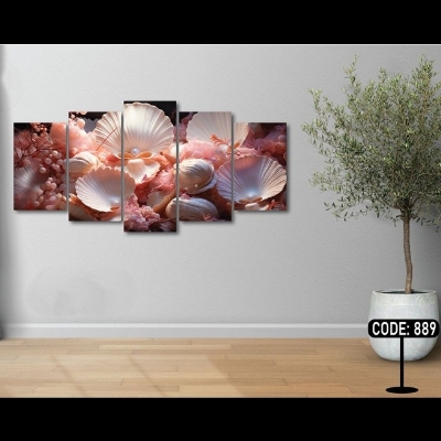 Picture of 5Pcs In 1 Set Wall Canvas Art printing