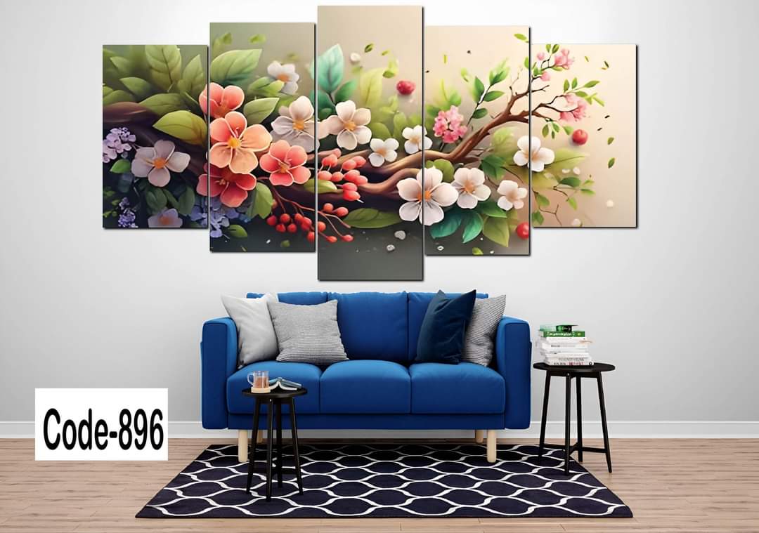 Picture of 18*36 inch 5Pcs In 1 Set Wall Canvas printing