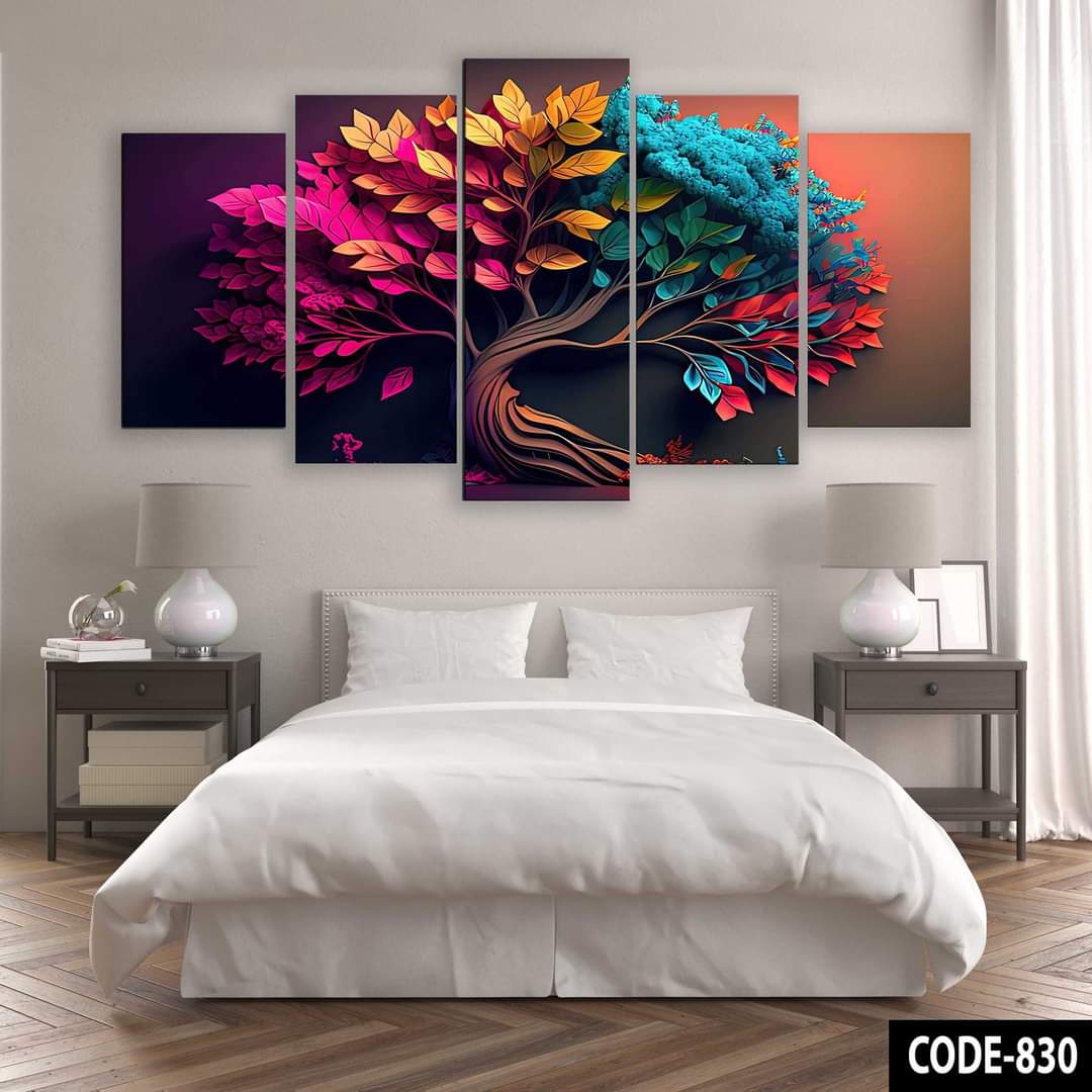 Picture of 18*36 inch 5Pcs In 1 Set Wall Canvas printing