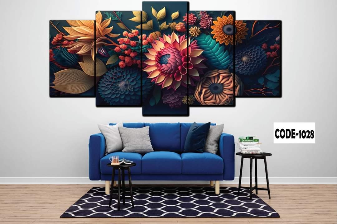 Picture of 18*36 inch 5Pcs In 1 Set Wall Canvas printing . room decor