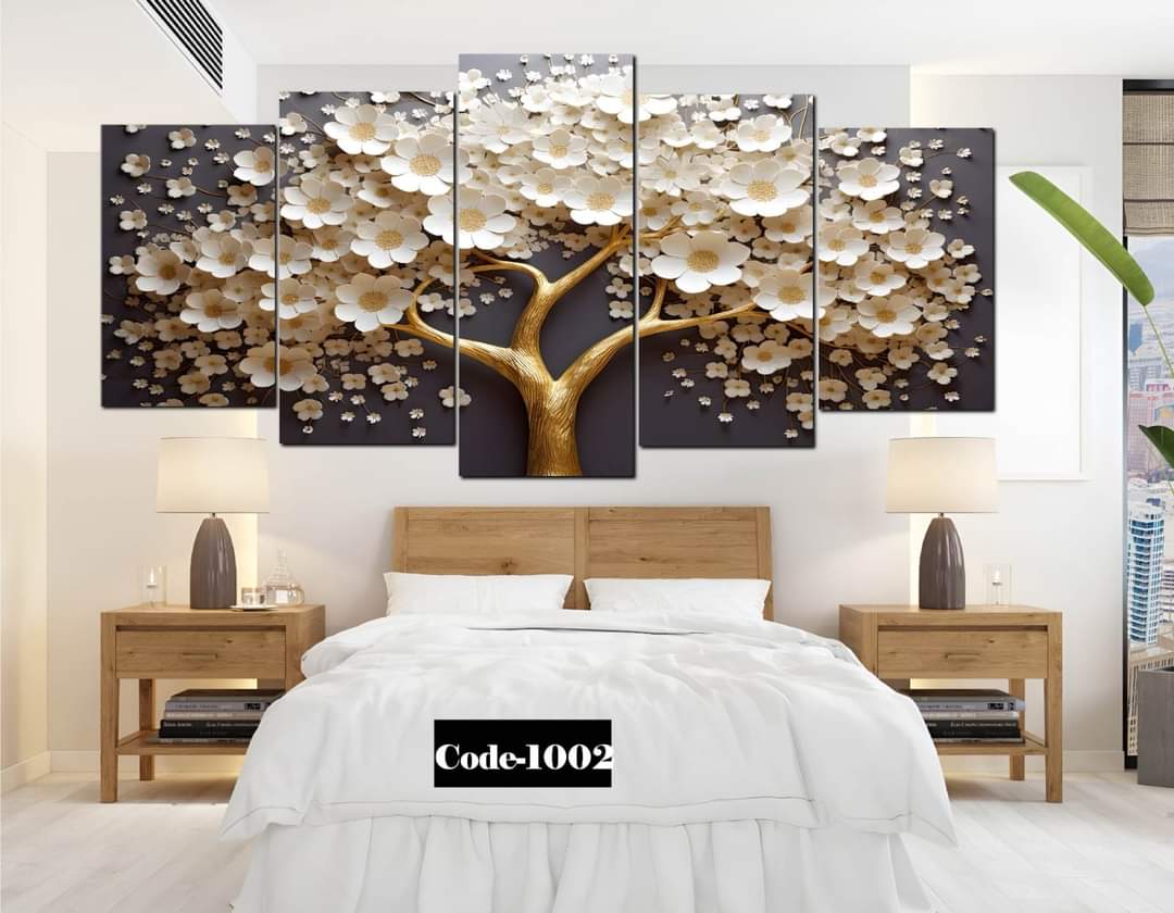Picture of 18*36 inch 5Pcs In 1 Set Wall Canvas printing