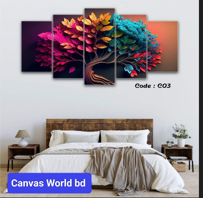 Picture of 5Pcs In 1 Set Wall Canvas printing code#