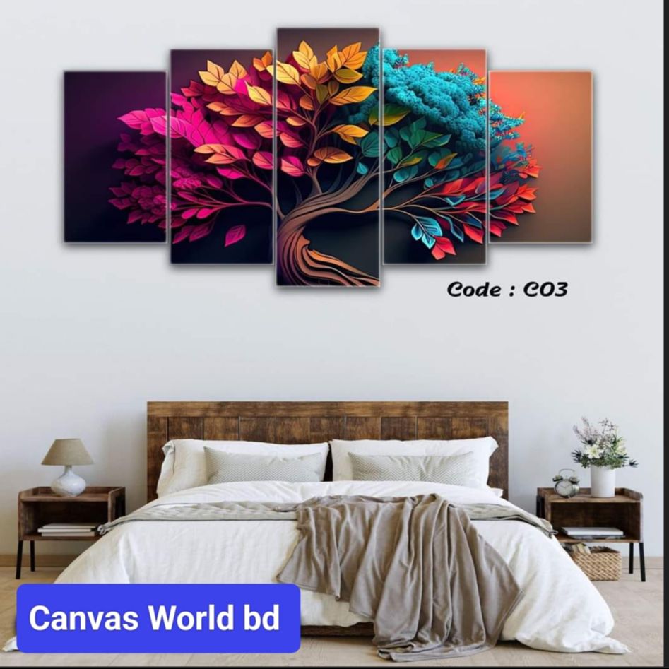 Picture of 5Pcs In 1 Set Wall Canvas printing code#