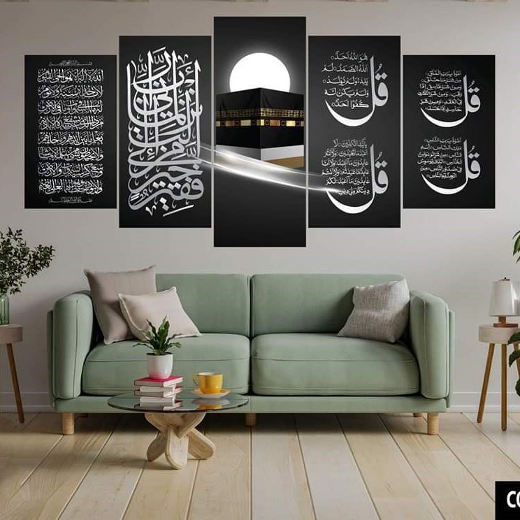 Picture of 5Pcs In 1 Set Wall Canvas Art printing