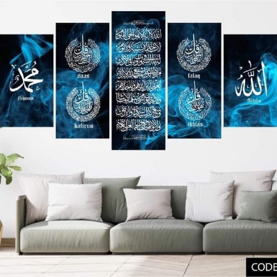 Picture of 5Pcs In 1 Set Wall Canvas Art printing