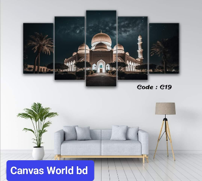Picture of 5Pcs In 1 Set Wall Canvas Art printing